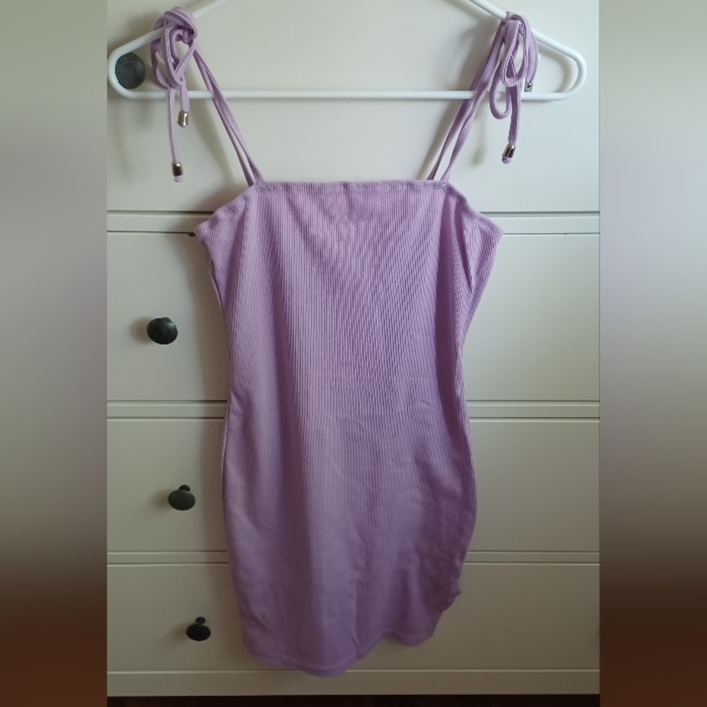 Lilac mini dress XS never worn